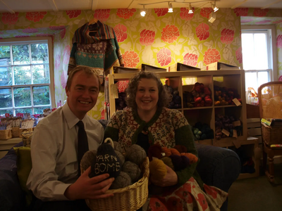 Image courtesy of Tim and Adrienne Williams of Williams' Wool Tim and Adrienne Williams of Williams' Wool