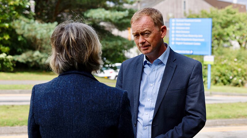 Tim outside WGH