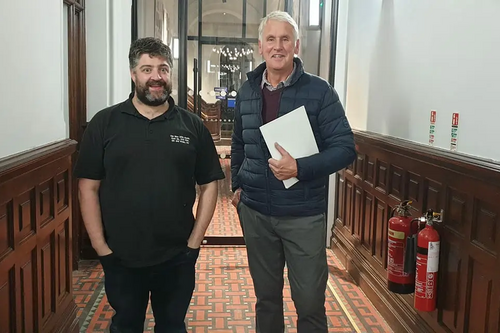 Phil Walker and Jonathan Cornthwaite
