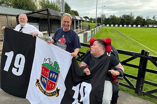 Tim at Kendal Town FC