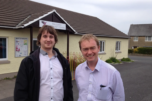 South Lakes MP Tim Farron has welcomed the ‘massive step forward’ in the long running campaign to bring back the play equipment to the Hallgarth estate in Kendal. Tim has thanked local councillor Matthew Severn for all of his hard work on the issue.