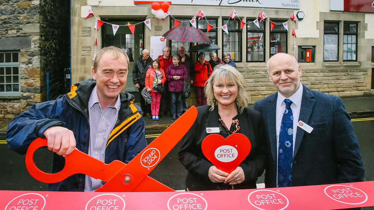 MP opens newlook Sedbergh Post Office Westmorland, Furness and Eden