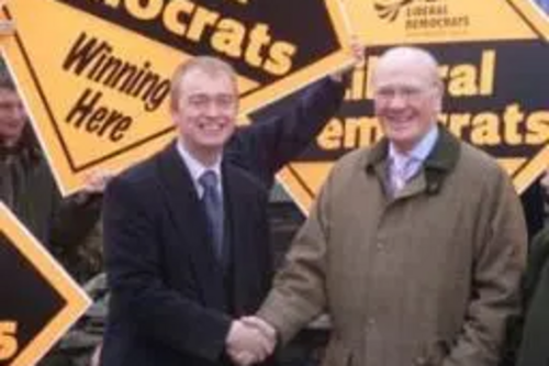 Sir Menzies Campbell MP & Tim Farron MP in Ambleside