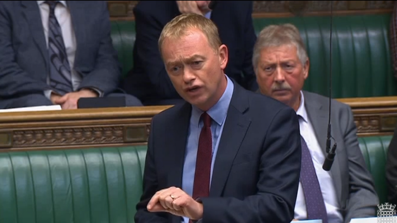 Tim speaking in Parliament