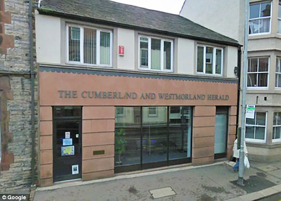 Image courtesy of Google Cumberland & Westmorland Herald Offices