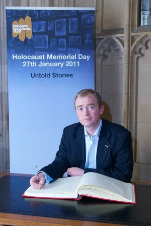 Image courtesy of Local MP Tim Farron pledged his commitment to Holocaust Memorial Day by signing a Book of Commitment in the House of Commons to honour those who perished in the Holocaust. Local MP Tim Farron pledged his commitment to Holocaust Memorial Day by signing a Book of Commitment in the House of Commons to honour those who perished in the Holocaust.