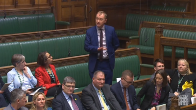Tim speaking during Treasury Questions