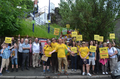 The Sack Northern march in summer 2018