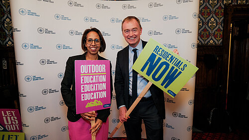 Tim with Munira Wilson MP