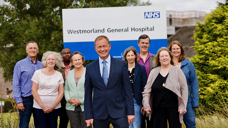 Bring radiotherapy to Westmorland General Hospital