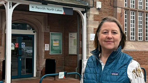 Libby at Penrith station