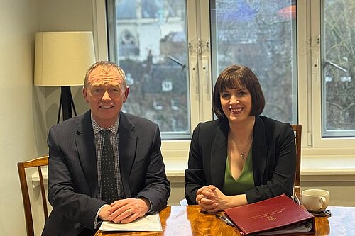 Tim and Education Secretary