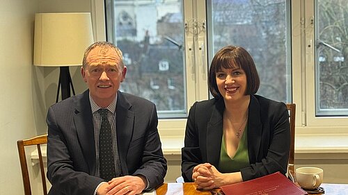 Tim and Education Secretary