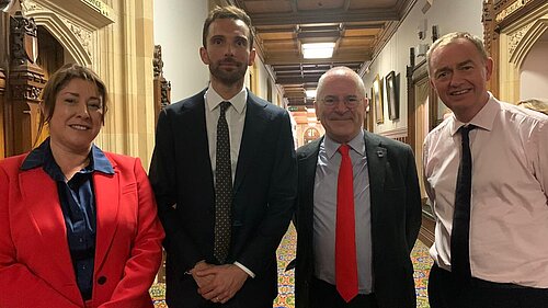 Cumbrian MPs with the Rail Minister