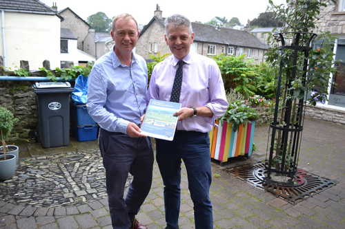 Tim with Douglas Chalmers