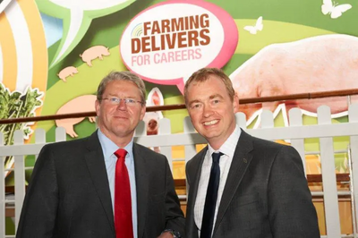 Image courtesy of National Farmers Union Local MP Tim Farron with NFU President Peter Kendall. Peter recently called Tim a true ally of farming.
